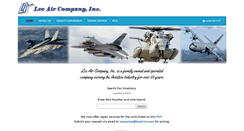 Desktop Screenshot of leeairinc.com